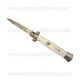 Coltello Serramanico Acciaio Pearlex