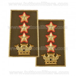 Tubolari Plastica Colonnello Comandante Esercito