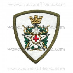 Scudetto Ricamato Corpo Militare Croce Rossa