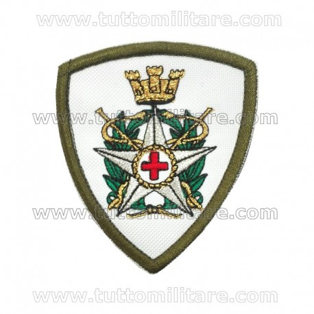 Scudetto Ricamato Corpo Militare Croce Rossa