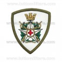 Scudetto Ricamato Corpo Militare Croce Rossa