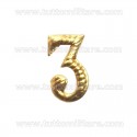 Numerale 3 per Cappelli Alpini