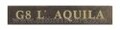 Fascetta G 8 L'AQUILA