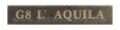 Fascetta G 8 L'AQUILA