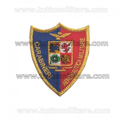 Scudetto Ricamato Carabinieri Aeronautica Militare