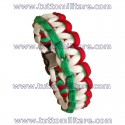 Braccialetto Paracord Tricolore Italia