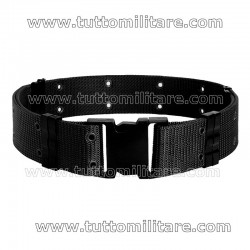 Cinturone Nero US Style in Nylon