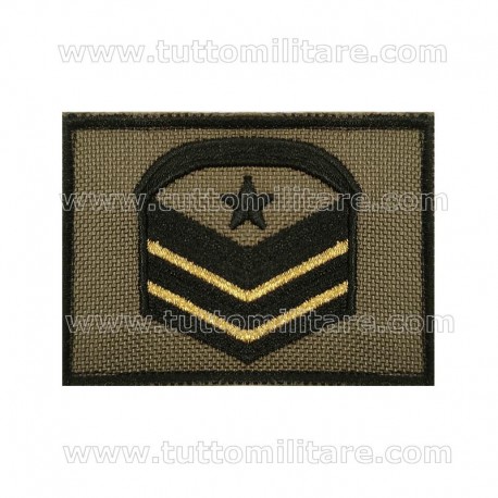 Grado Velcro Caporal Maggiore Capo Scelto Qualifica Speciale Esercito