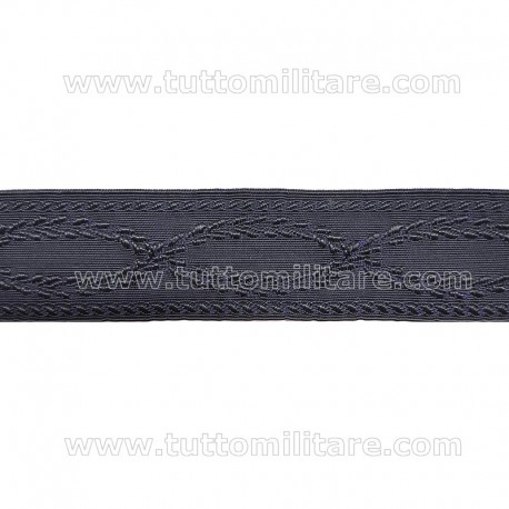 Fascia Damascata Blu Polizia