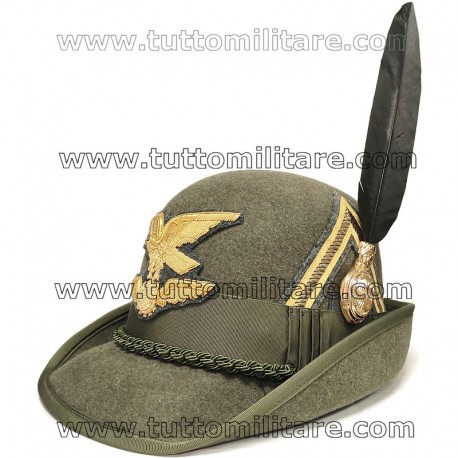 Cappello Alpino Maresciallo Battaglione Logistico