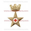 Fregio Metallo Berretto Sanità Esercito
