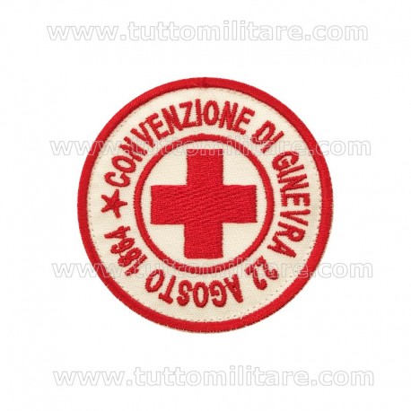 Scudetto Croce Rossa Convenzione di Ginevra