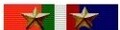 Nastrino Benemerenza Pubbliche Calamità CMCRI 3 Missioni