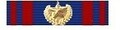 Nastrino Valore Aeronautica Militare Oro con Fronde