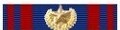 Nastrino Valore Aeronautica Militare Oro con Fronde