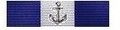 Nastrino Lunga Navigazione Marina Militare Argento 15 anni Imbarco